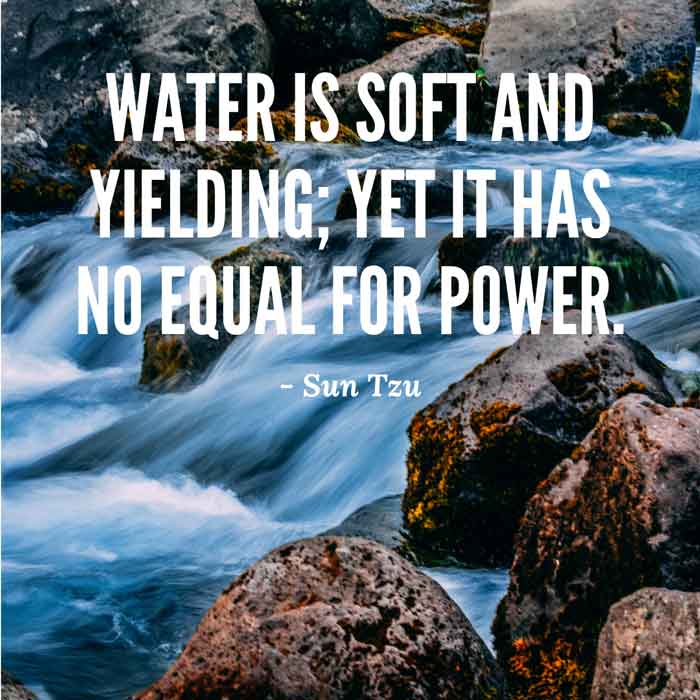 Sun Tzu water quote